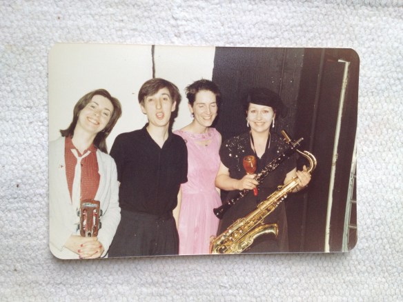 Sole Sister backstage at ICA gig.JPG